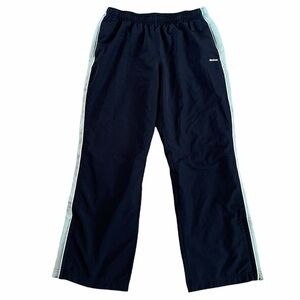 Reebok Dark and Light Navy Blue Track Long Pants Size XL
